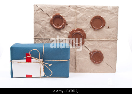 Paquets de post Banque D'Images