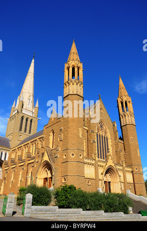 La cathédrale du Sacré-Coeur à Bendigo, Australie Banque D'Images