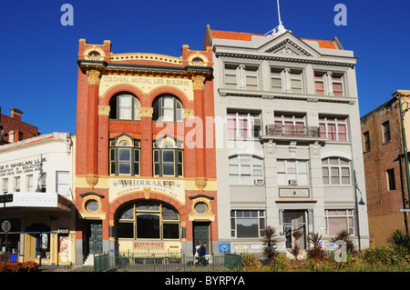 L'architecture victorienne dans la ruée vers l'or Ville de Bendigo, Australie Banque D'Images