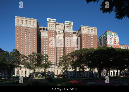 Hôtel de luxe Hilton Chicago, Chicago, Illinois. USA Banque D'Images