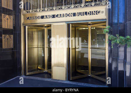 Carbide & Carbon Building, Chicago, Illinois, États-Unis Banque D'Images