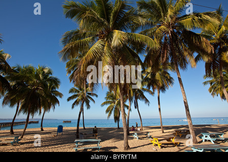 Crash Boat beach Porto Rico Aguadilla Banque D'Images