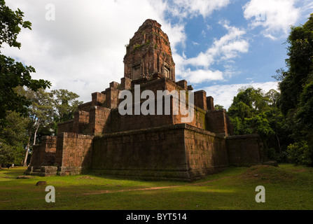 Baksei Chamkrong à partir du 10ème siècle, Angkor, Site du patrimoine mondial de l'UNESCO, le Cambodge, l'Indochine, l'Asie du Sud-Est, Asie Banque D'Images