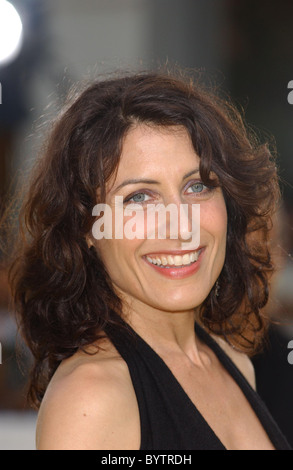 Lisa Edelstein 'The Simpsons Movie' première au Mann Village Theatre - Arrivals Westwood, Californie - 24.07.07 Banque D'Images