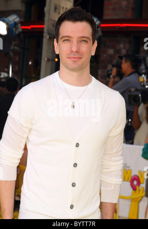 JC Chasez 'The Simpsons Movie' première au Mann Village Theatre - Arrivals Westwood, Californie - 24.07.07 Photo Banque D'Images