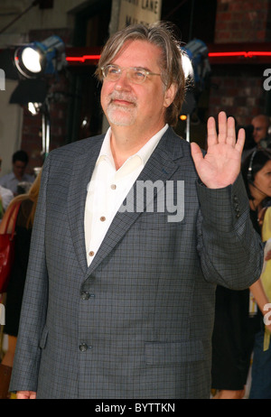 Matt Groening - Créateur/producteur/auteur de 'The Simpsons Movie' première au Mann Village Theatre - Arrivals Westwood, Banque D'Images