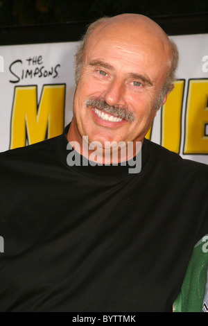 Le Dr Phil McGraw 'The Simpsons Movie' première au Mann Village Theatre - Arrivals Westwood, Californie - 24.07.07 Photo Banque D'Images