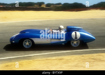 1950 Corvette concept-car à Monterey Historic races Laguna Seca California USA 1987 Banque D'Images