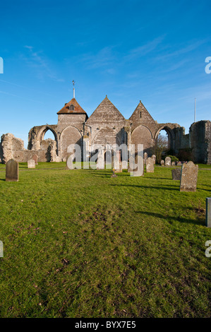 L'église paroissiale de Saint Thomas le Martyr Winchelsea East Sussex England Banque D'Images