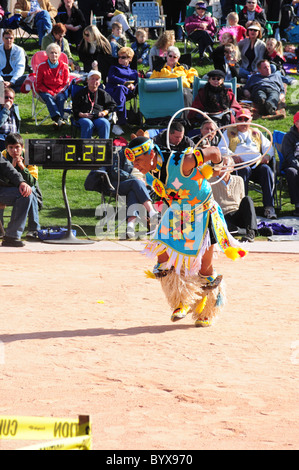 Native American 2011 Championnat du monde de danse du cerceau Banque D'Images