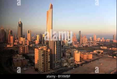 Le Koweït, Koweït City, ville, vue générale, Banque D'Images