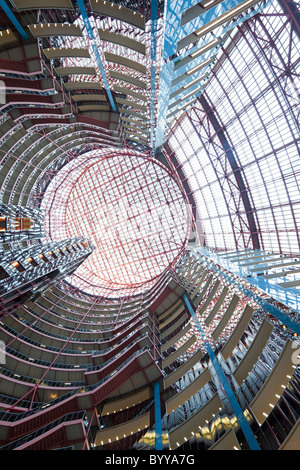 Puits de lumière, James R Thompson Center, Chicago, Illinois, États-Unis Banque D'Images