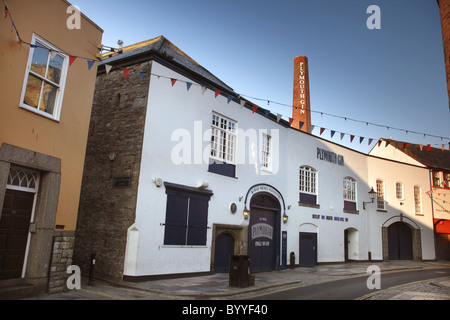 Distillerie de Blackfriars, accueil de Plymouth Gin, sur le Barbican de Plymouth, Devon. Banque D'Images