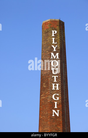 Distillerie de Blackfriars, accueil de Plymouth Gin, sur le Barbican de Plymouth, Devon. Banque D'Images