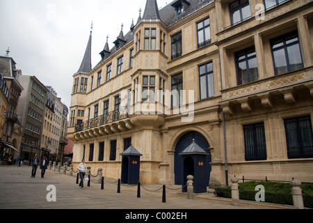 Le Palais grand-ducal à Luxembourg, Luxembourg. Banque D'Images