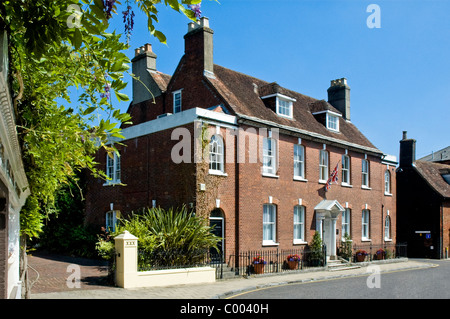 Townhouse Wimborne Minster Dorset Banque D'Images