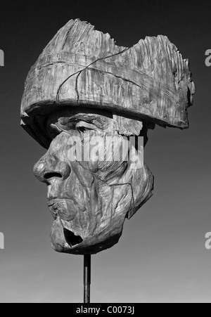 Sculpture à la mémoire des soldats abandonnés pendant son temps au National Memorial Arboretum, Alrewas, Staffordshire. England UK Banque D'Images