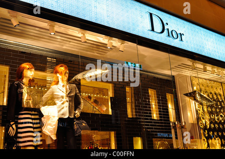 Boutique Dior sur Bond Street, Londres Banque D'Images