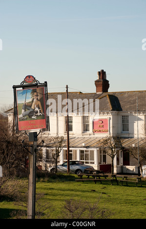 Le pub sportif sealter gastropub Michelin star restaurant Whitstable Kent UK Banque D'Images