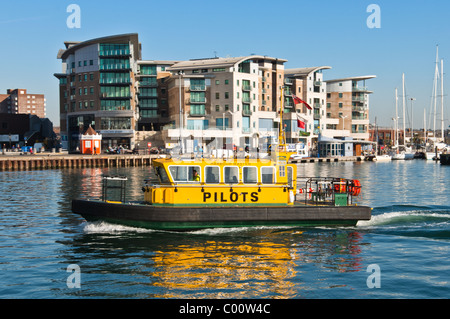 Poole bateau pilote Banque D'Images