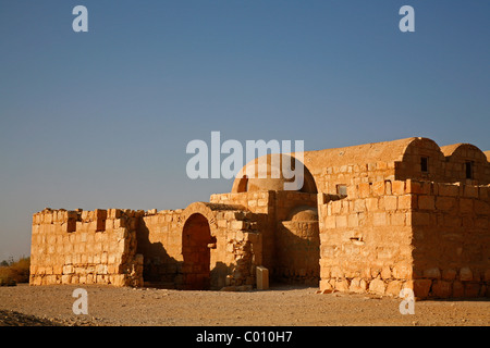 Qusayr Amra château du désert, la Jordanie. Banque D'Images