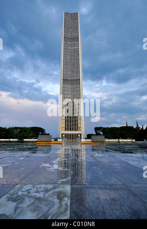 L'Erastus Corning Tower, situé dans le centre-ville d'Albany, New York. Banque D'Images