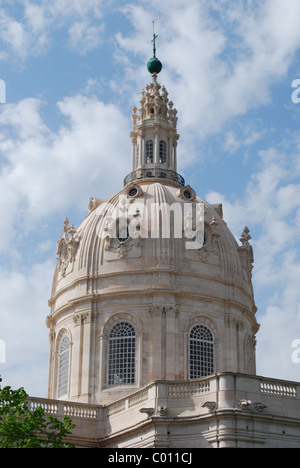 Coupole de la basilique da estrela à Lisbonne Banque D'Images