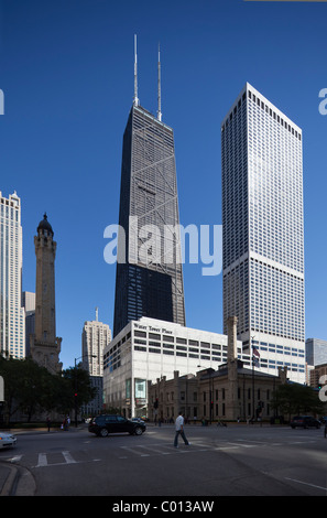 John Hancock Center, Chicago, Illinois USA Banque D'Images