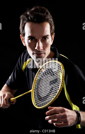 Portrait de Nathan Robertson, champion du monde. Banque D'Images