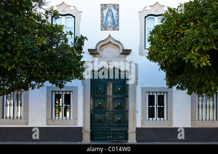 Portugal, Algarve, Faro, Largo da Sè, le Palais Épiscopal Banque D'Images