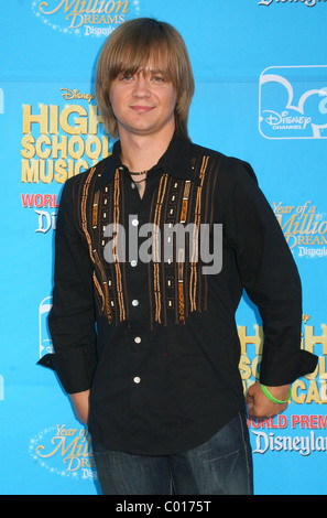 Jason Earles Le Monde de Disney la première du film 'High School Musical 2 ' à Downtown Disney - Arrivées Anaheim, Californie - Banque D'Images