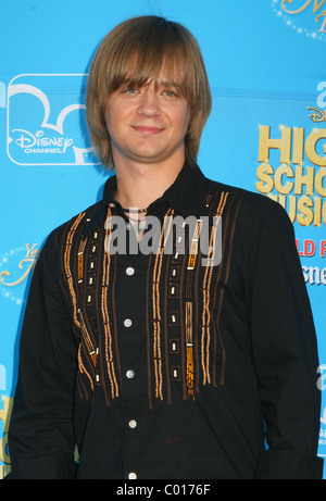 Jason Earles Le Monde de Disney la première du film 'High School Musical 2 ' à Downtown Disney - Arrivées Anaheim, Californie - Banque D'Images