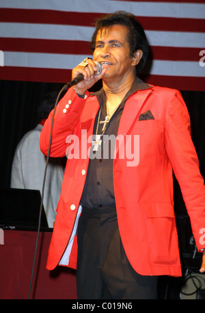 Dick's Last Resort est 'All Shook Up' pour le Roi du Rock N Roll Dick's Last Resort accueille Elvis Presley et Hommage Banque D'Images