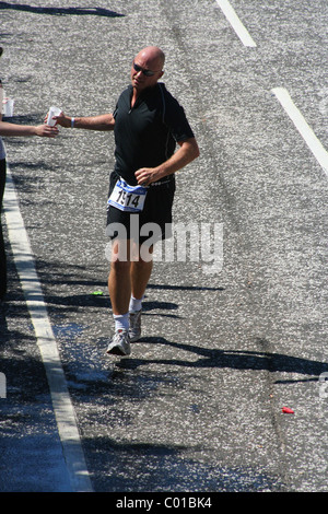 Le Contendor Michelob ULTRA Triathlon de Londres Londres, Angleterre - 04.08.07 Banque D'Images