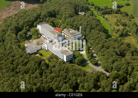 Vue aérienne, Klinik Koenigsfeld, hôpital Ennepetal, Windgarten, district, Française, située au nord-Westphalie Banque D'Images