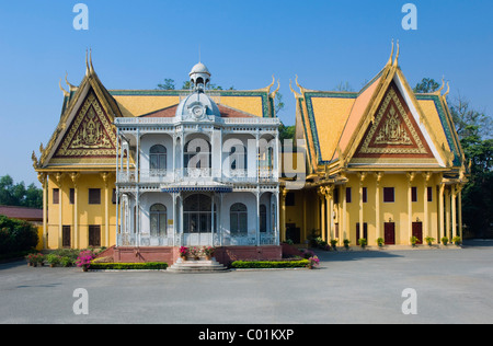 Pavilion de Napoléon III dans le Palais Royal, Phnom Penh, Cambodge, Indochine, Asie du Sud, Asie Banque D'Images