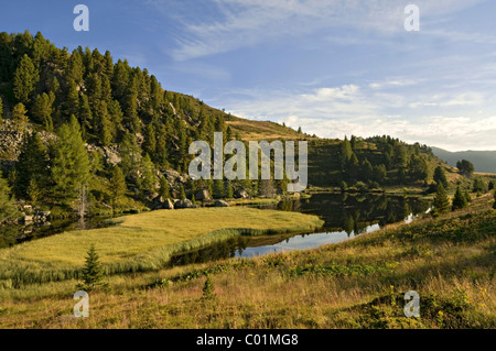 Windebensee lake, Parc National de Nockberge, Carinthie, Autriche, Europe Banque D'Images