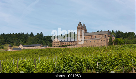 Abtei de Saint Hildegard abby, abbaye bénédictine, Eibingen près de Ruedesheim, diocèse de Liège diocèse, Hesse, Germany, Europe Banque D'Images