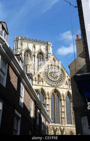 Metropolitical l'église de St Peter in York, Yorkshire, Angleterre, Royaume-Uni Banque D'Images