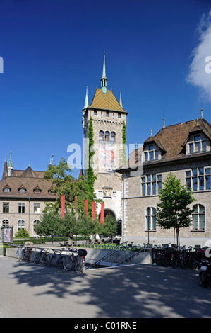 Schweizerisches Landesmuseum, Musée national suisse, Zurich, Suisse, Europe Banque D'Images