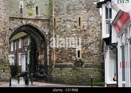 Le Rye East Sussex Angleterre Landgate Banque D'Images