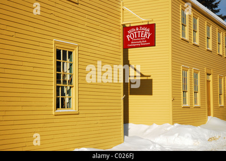 Moulins et Zoldac la poterie, un site historique dans Strawberry Banke, Portsmouth, New Hampshire Banque D'Images