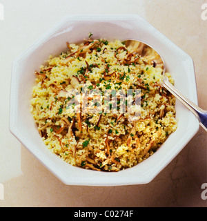 salade de couscous Banque D'Images