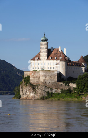 Schoenbuehel Schloss Palace sur le Danube, à Wachau, Mostviertel, Basse Autriche, Autriche, Europe Banque D'Images