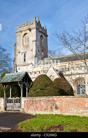 St Katharine's, une église typique de l'Angleterre, l'anglais l'église du village dans Holt, Wiltshire, England, UK Banque D'Images