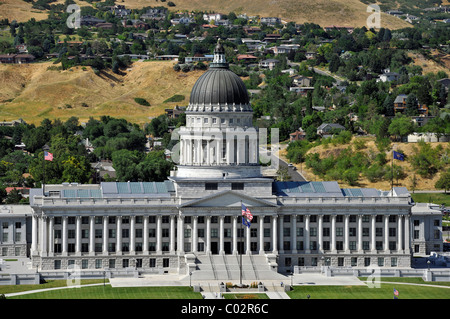Capitol Building, le Parlement de l'Utah, Salt Lake City, Utah, États-Unis d'Amérique, l'Amérique Banque D'Images