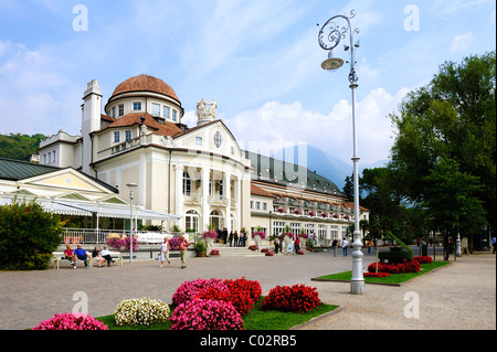 Hôtel spa Promenade, Merano, le Tyrol du Sud, Italie, Europe Banque D'Images