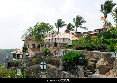 Village d'artistes d'Altos de Chavon, République dominicaine, Caraïbes Banque D'Images