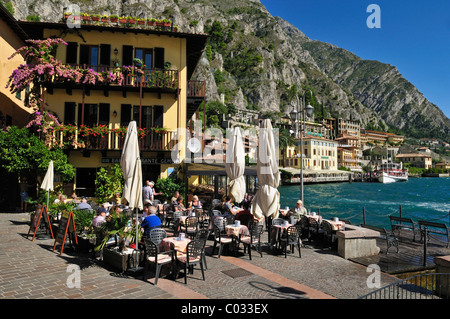 Limone sul Garda, Lac de Garde, Lombardie, Italie, Europe Banque D'Images