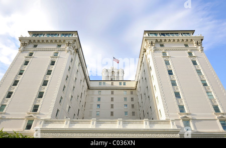 Joseph Smith Memorial Building, Temple de l'Église de Jésus-Christ des Saints des Derniers Jours, l'église des Mormons, Temple Square Banque D'Images